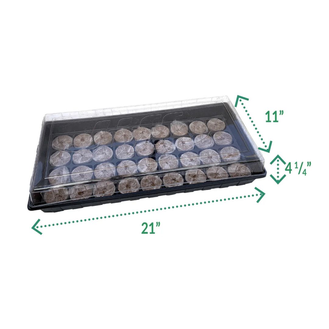 Jiffy – Tomato & Vegetable Greenhouse Kit – 36 Peat Pellets